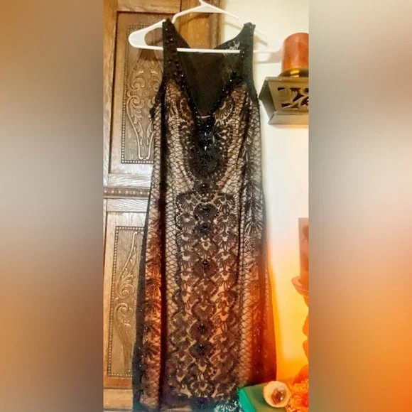 Sue Wong Y2K Beaded Cocktail Dress - Picture 5 of 13